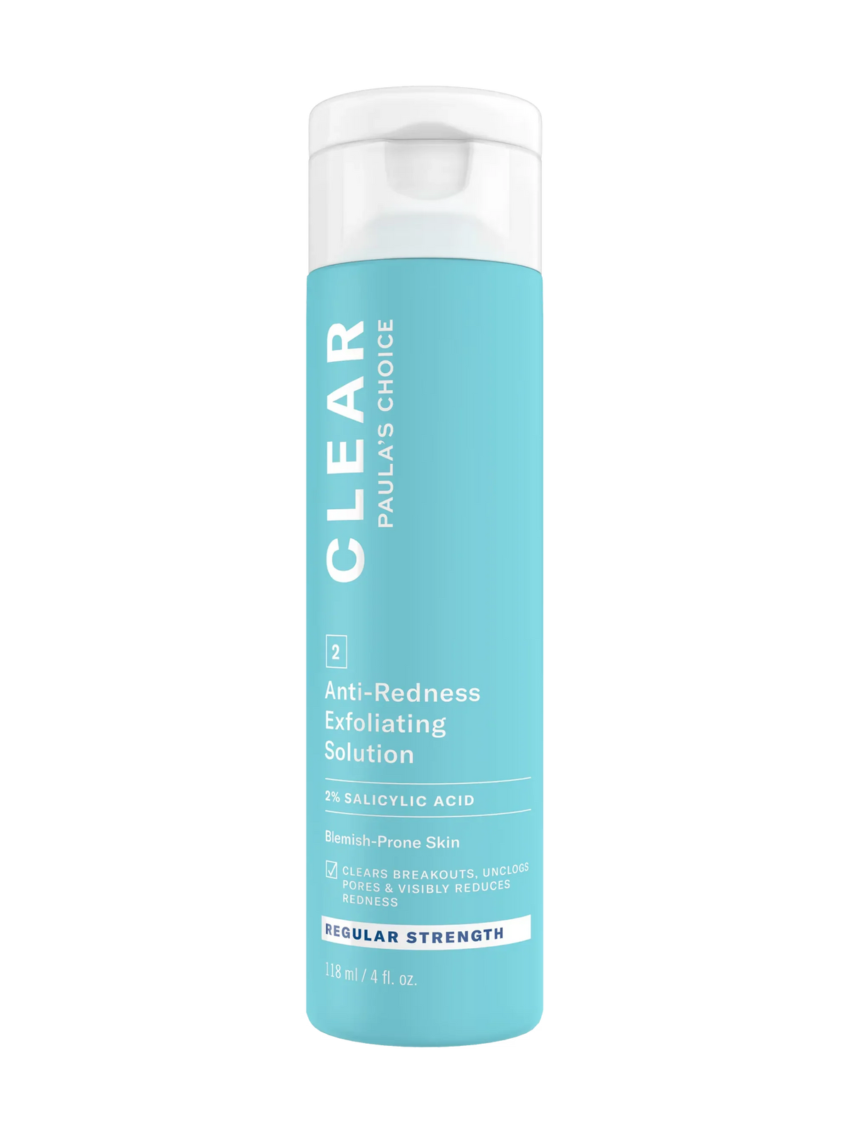 Regular Strength Anti-Redness Exfoliating Solution With 2% Salicylic Acid