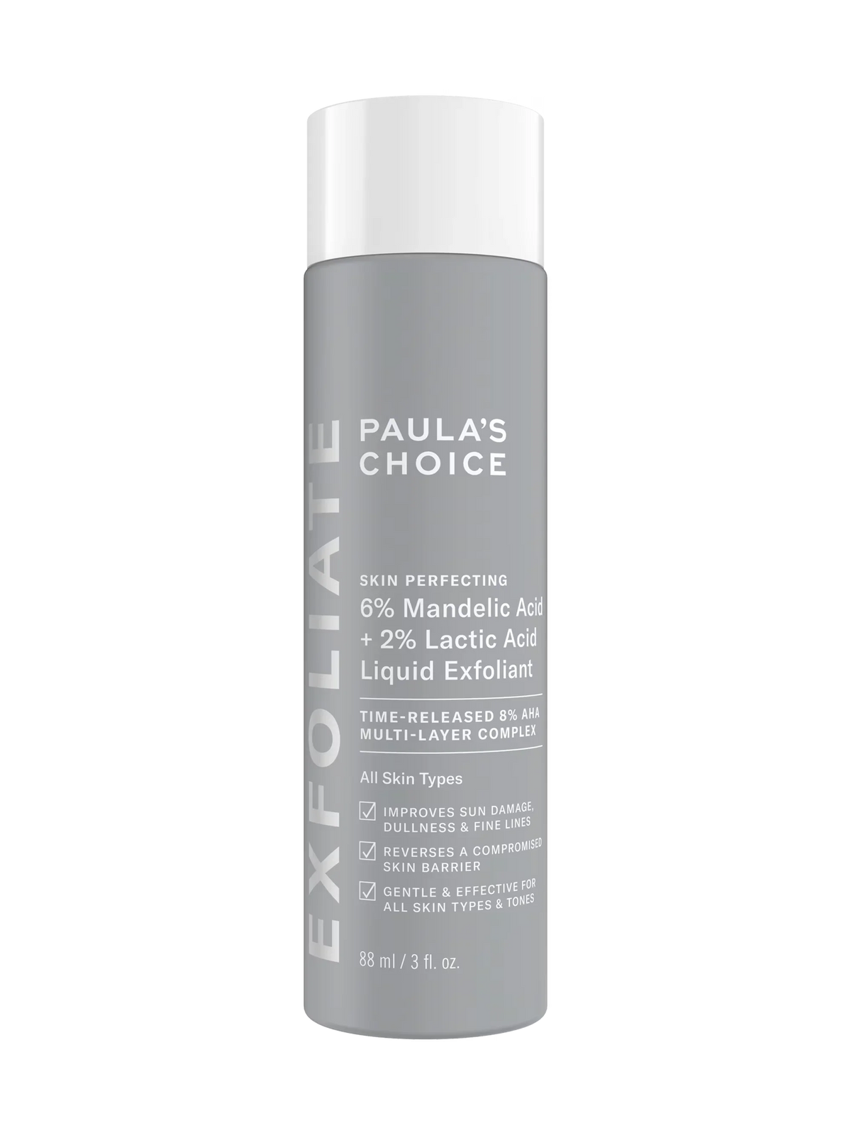 6% Mandelic Acid + 2% Lactic Acid Liquid Exfoliant